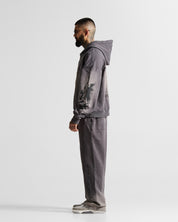 Washed Gray Jacket Hustler