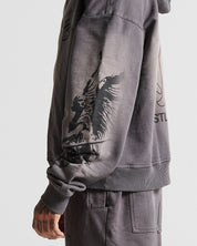 Washed Gray Jacket Hustler