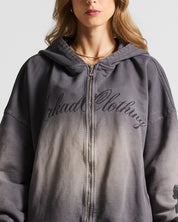 Washed Gray Jacket Hustler - Unisex