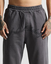 Washed Gray Sweatpant Hustler