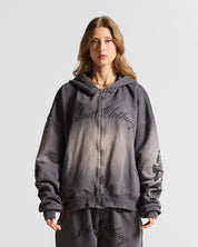 Washed Gray Jacket Hustler - Unisex