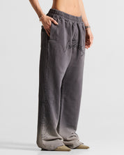 Washed Gray Sweatpant Hustler - Unisex