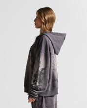 Washed Gray Jacket Hustler - Unisex