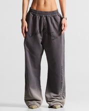 Washed Gray Sweatpant Hustler - Unisex