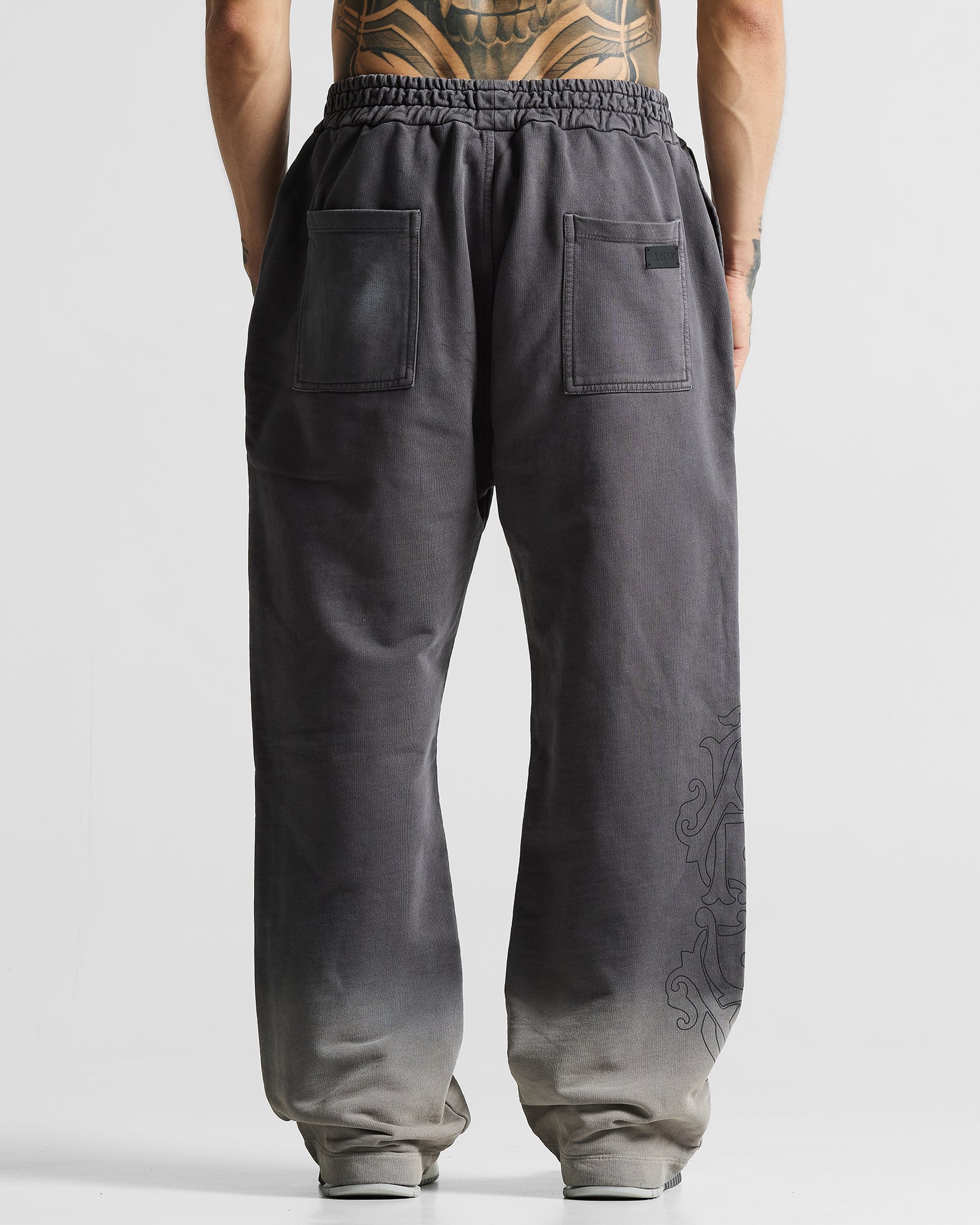 Washed Gray Sweatpant Hustler