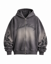 Washed Gray Jacket Hustler - Unisex