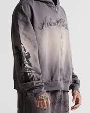 Washed Gray Jacket Hustler
