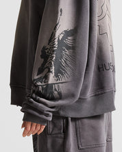 Washed Gray Jacket Hustler - Unisex
