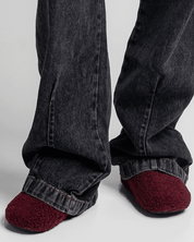 Pintuck Denim Pant Negro - Unisex