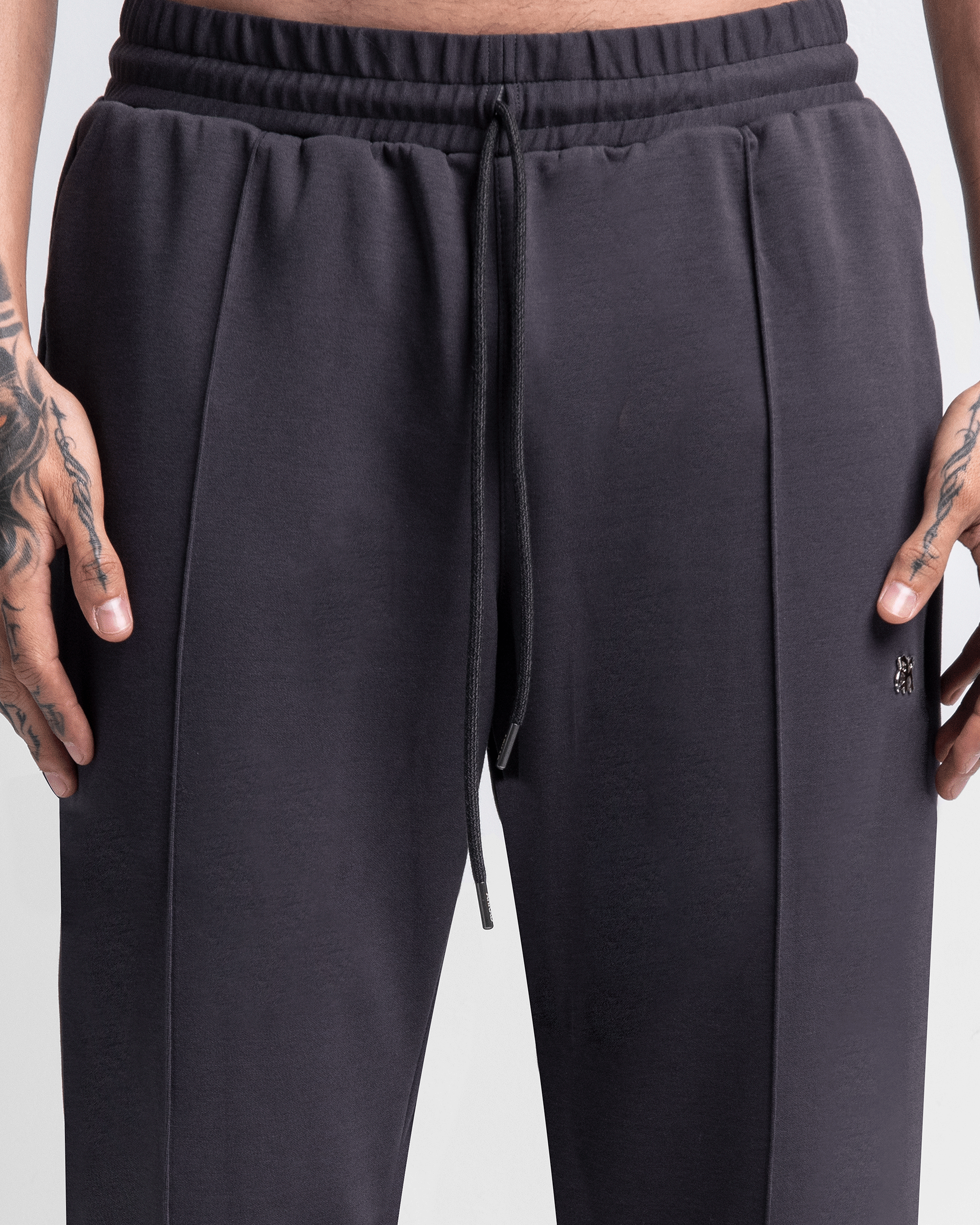 Pintuck Pant -  Gris Oscuro