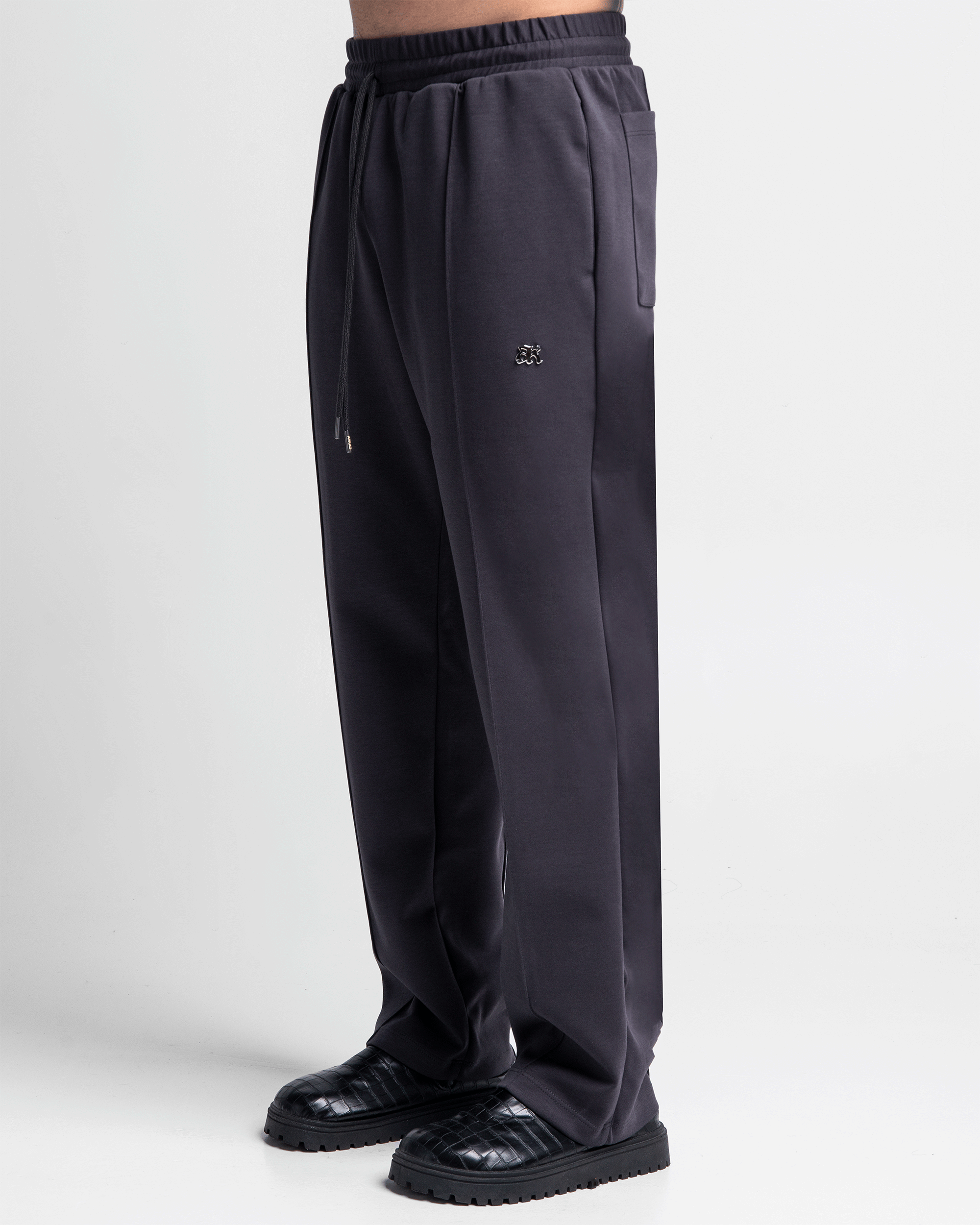 Pintuck Pant -  Gris Oscuro