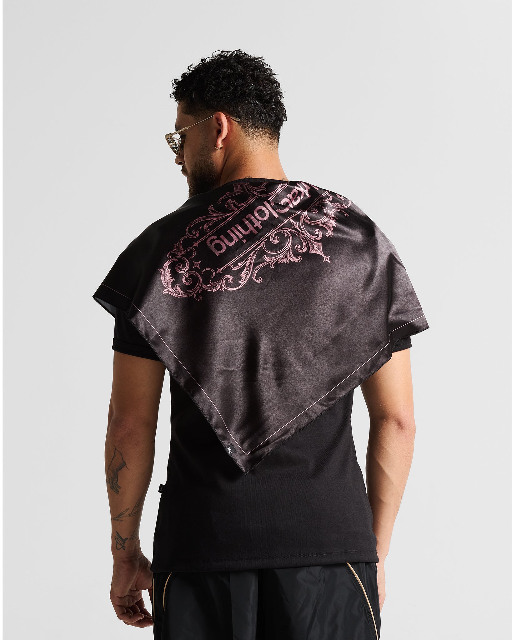 Bandana Negra Arkad Clothing Rojo