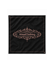 Bandana Negra Arkad Clothing Rojo