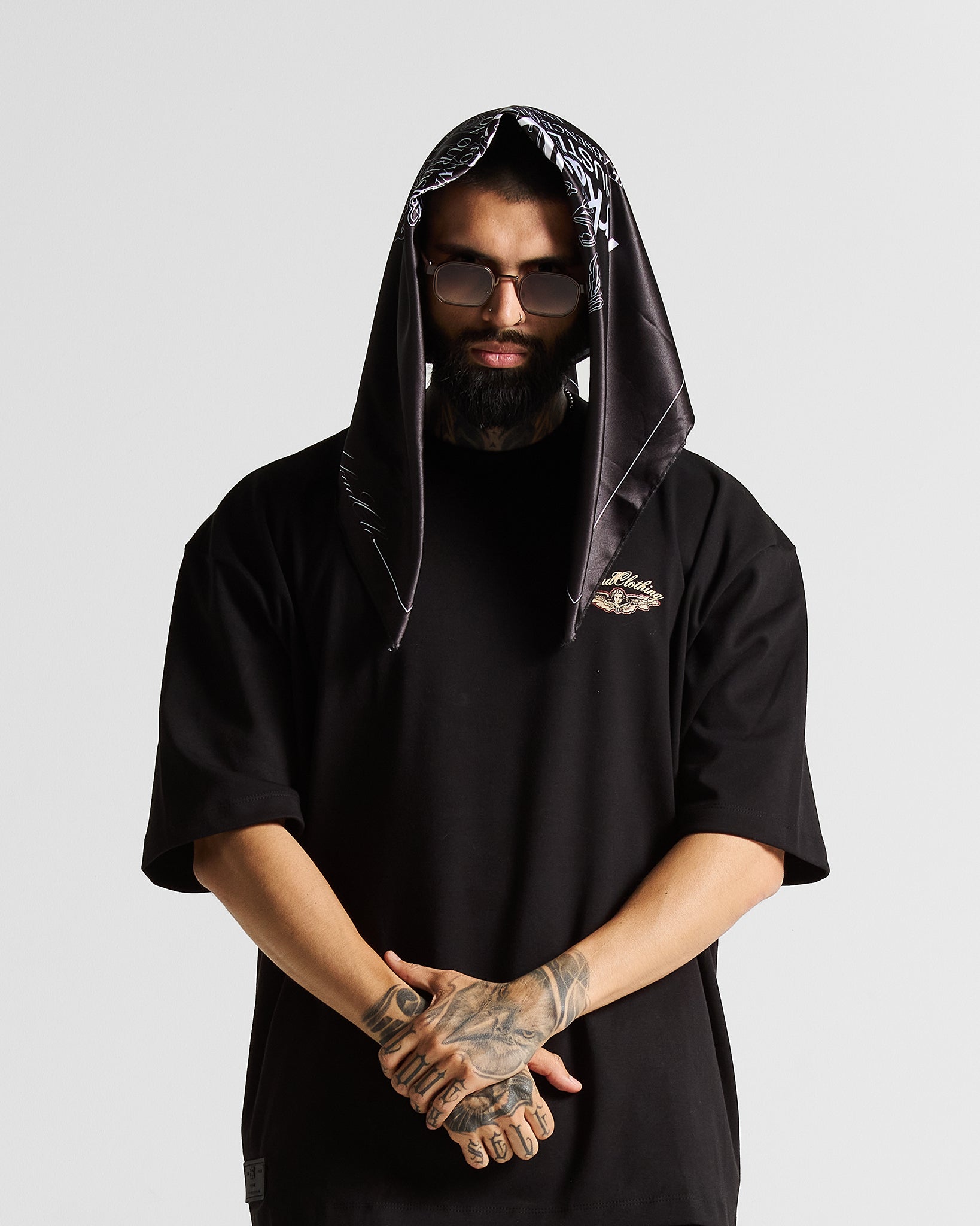 Bandana Negra Angel Arkad Clothing