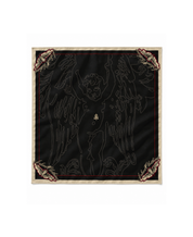 Bandana Negra Con Beige Angeles