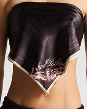 Bandana Negra Con Beige Angeles