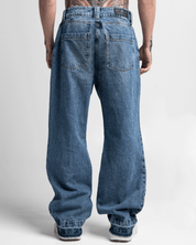 Denim Pant Azul Oscuro Destroyed