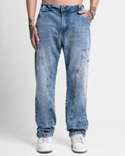 Denim Pant Carpintero Azul Destroyed