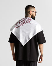 Bandana Blanca Arkad Clothing Rojo