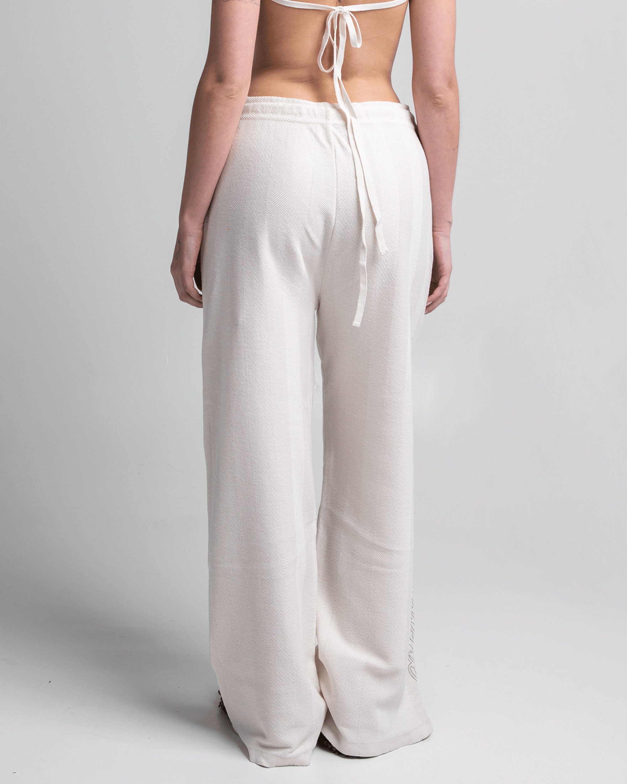 Knit Pant Legione Crema Unisex