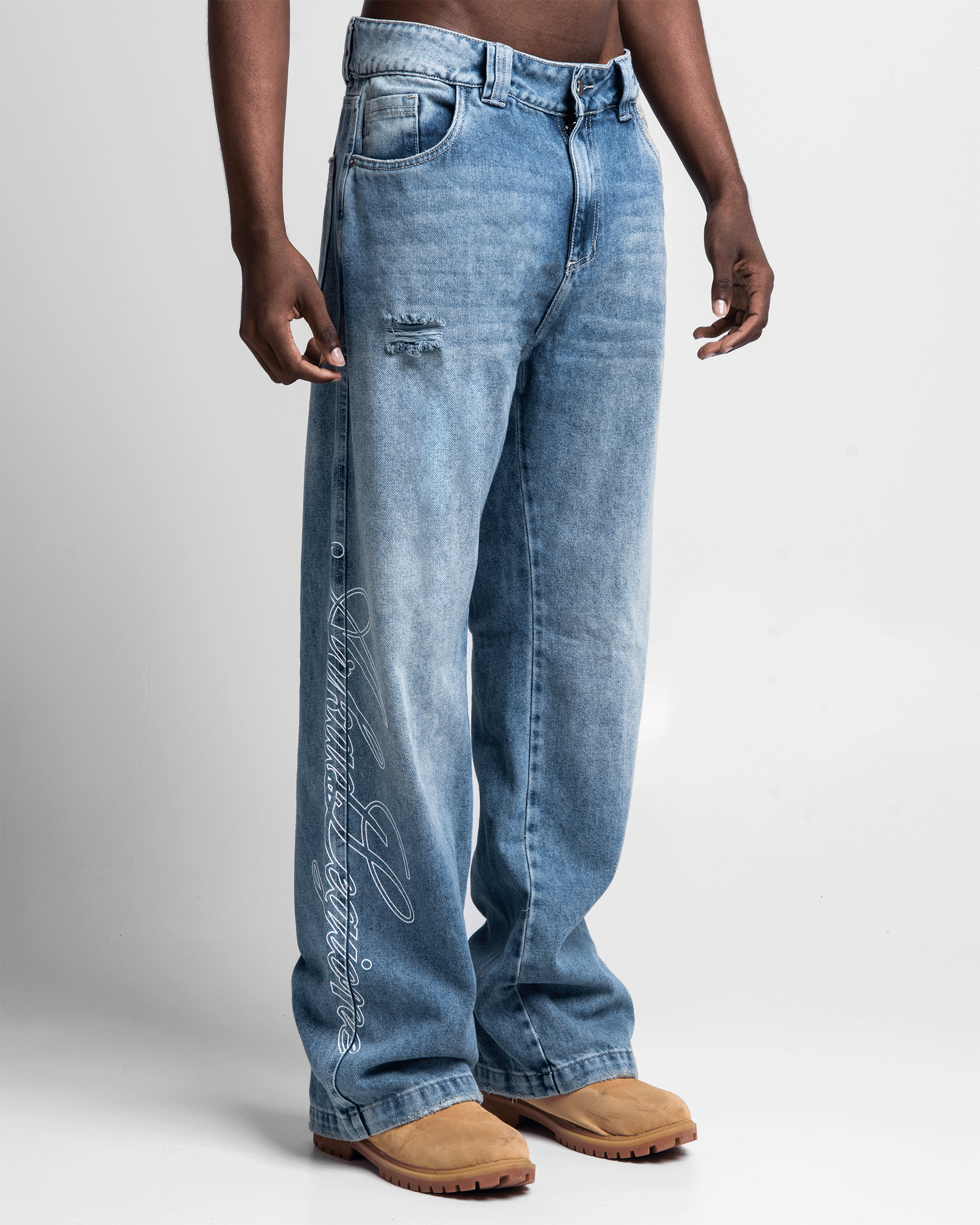 Printed Classic Jean