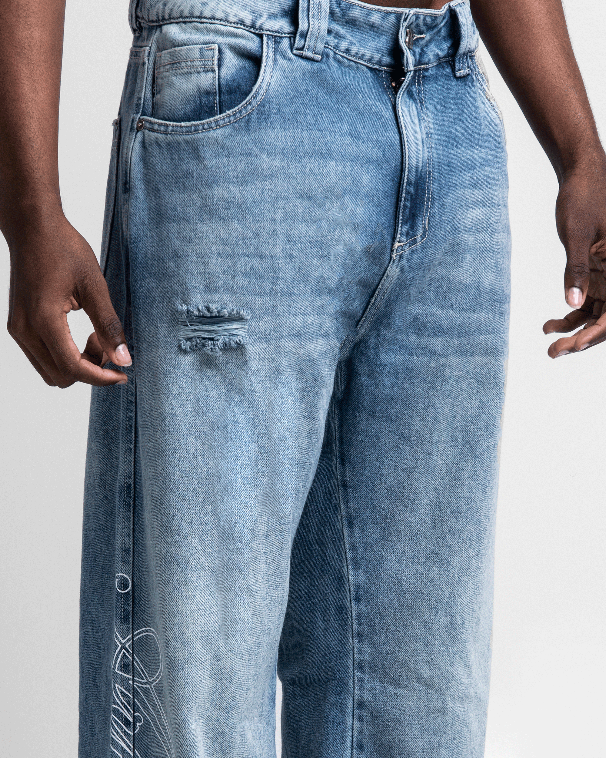Printed Classic Jean