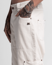 Pantalón Cortes Beige