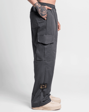Pantalon Cargo Drill Liviano Gris