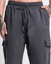 Pantalon Cargo Drill Liviano Gris
