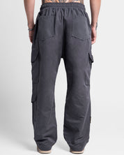 Pantalon Cargo Drill Liviano Gris