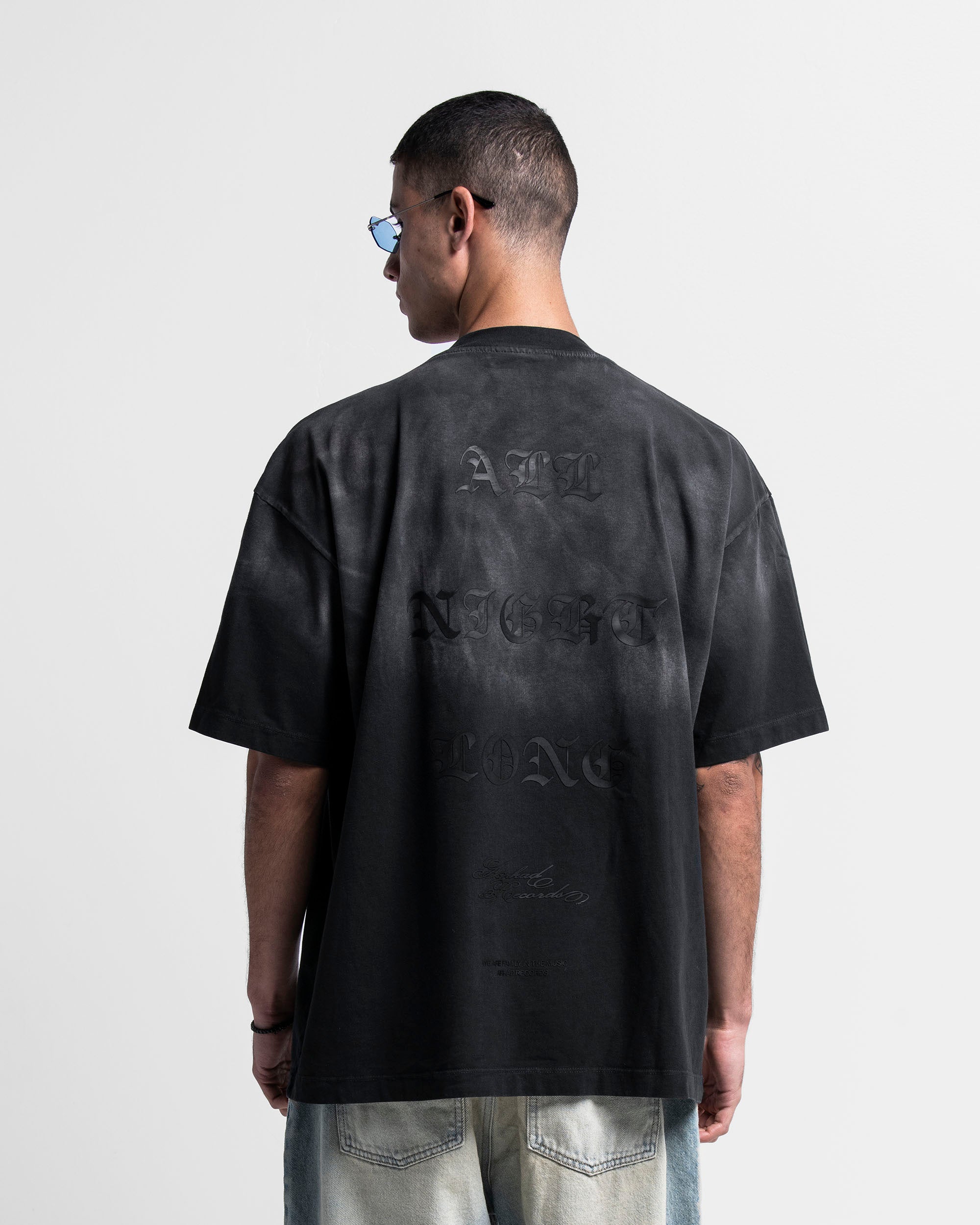 Pocket Tshirt Oversize All Night Long