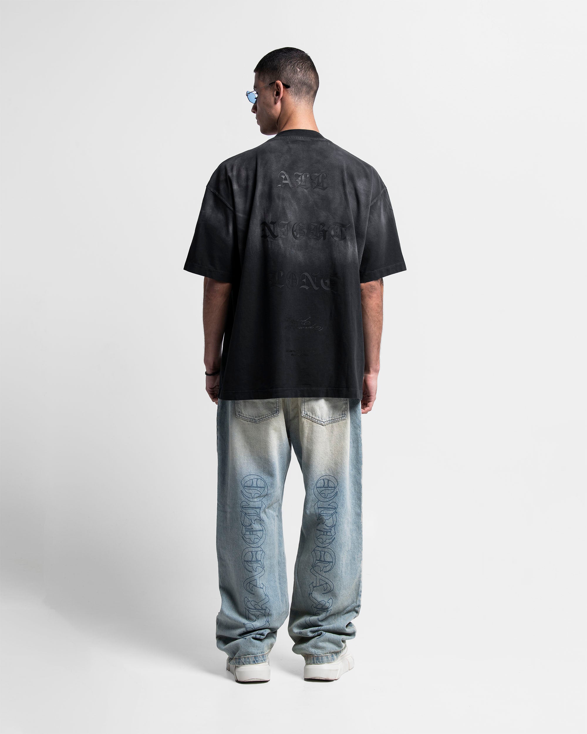 Pocket Tshirt Oversize All Night Long