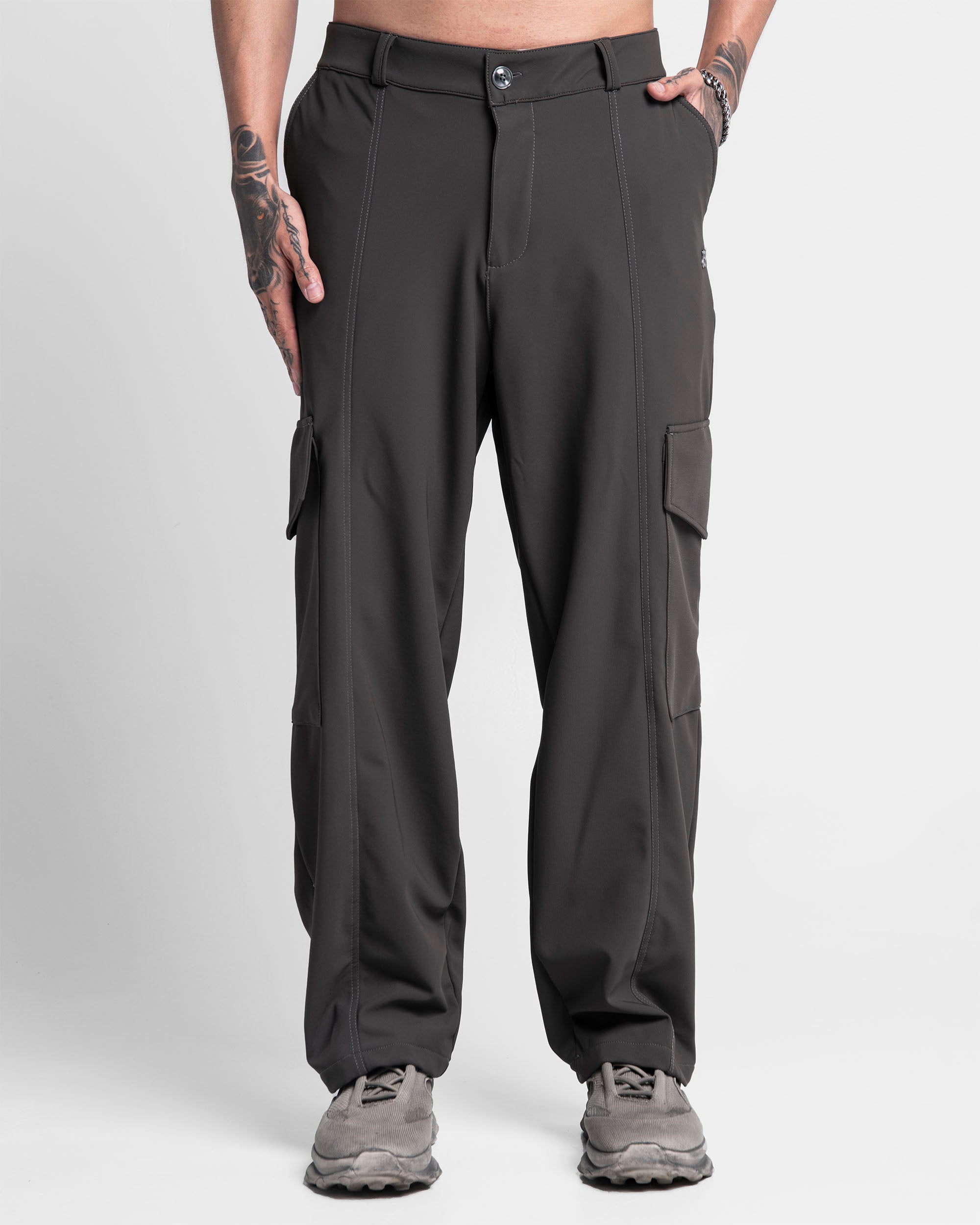 Tailored Cargo Pant Gris