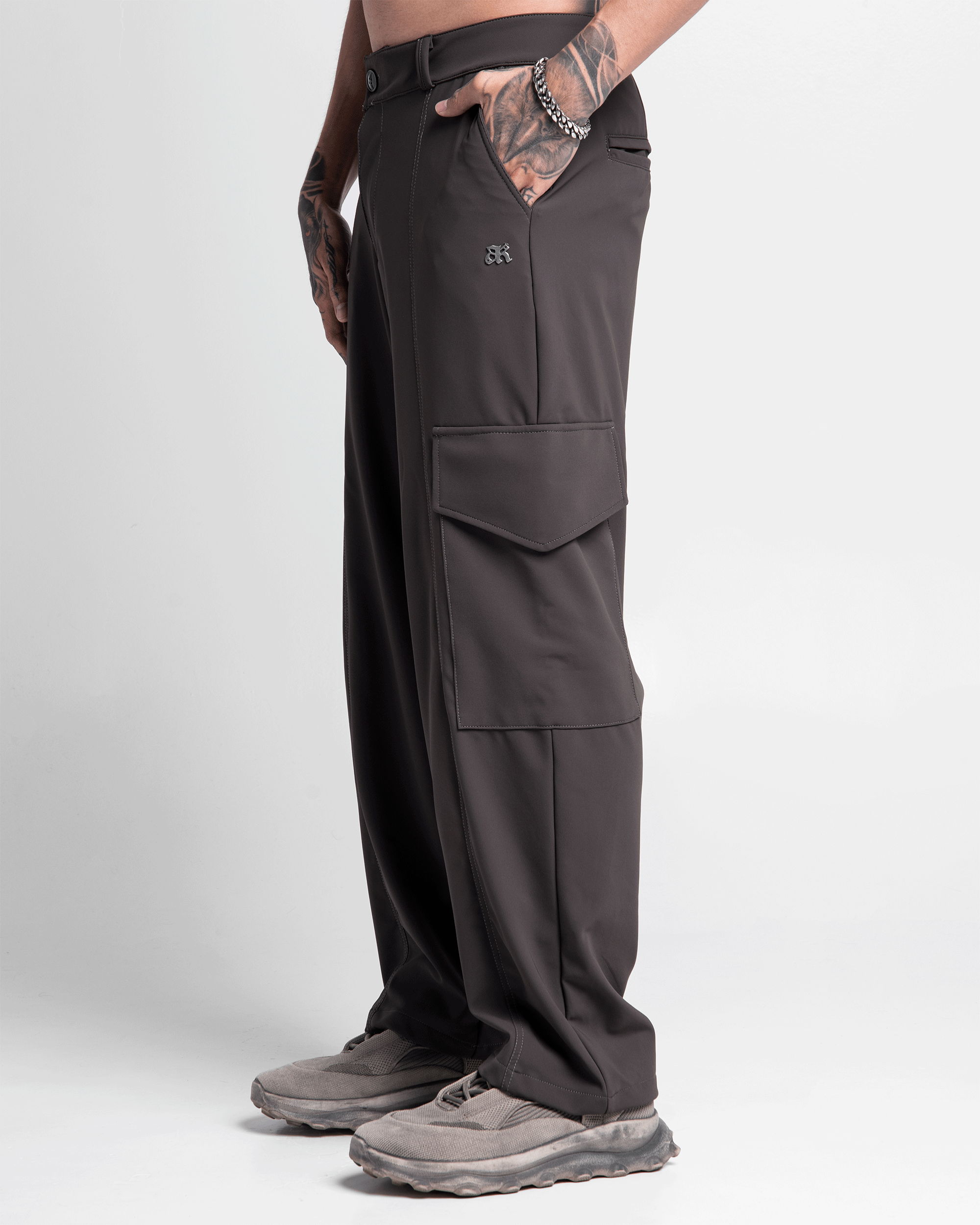 Tailored Cargo Pant Gris