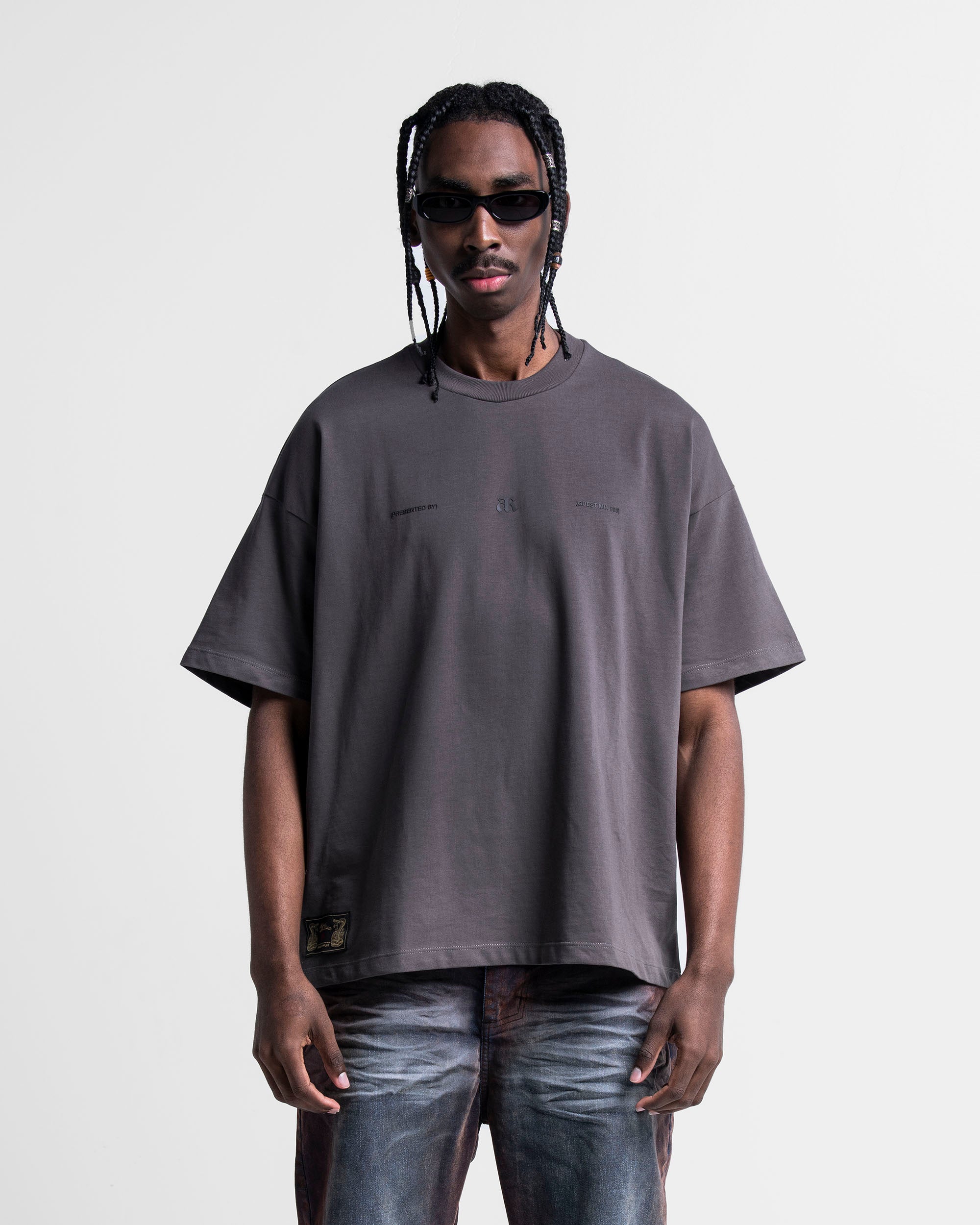 Tshirt Oversize Gris Arkad Records