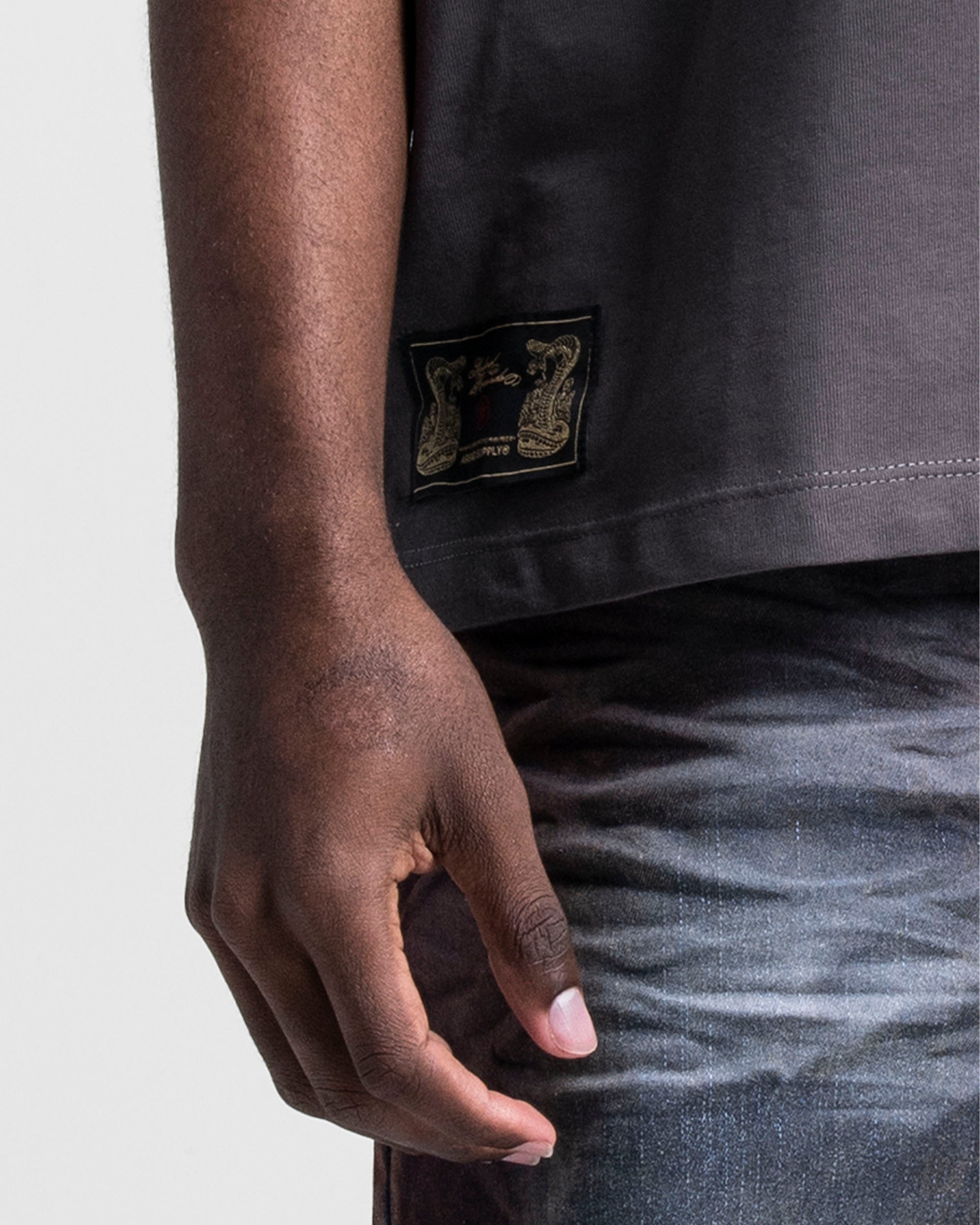 Tshirt Oversize Gris Arkad Records