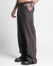 Tailored Pant Cremallera Gris