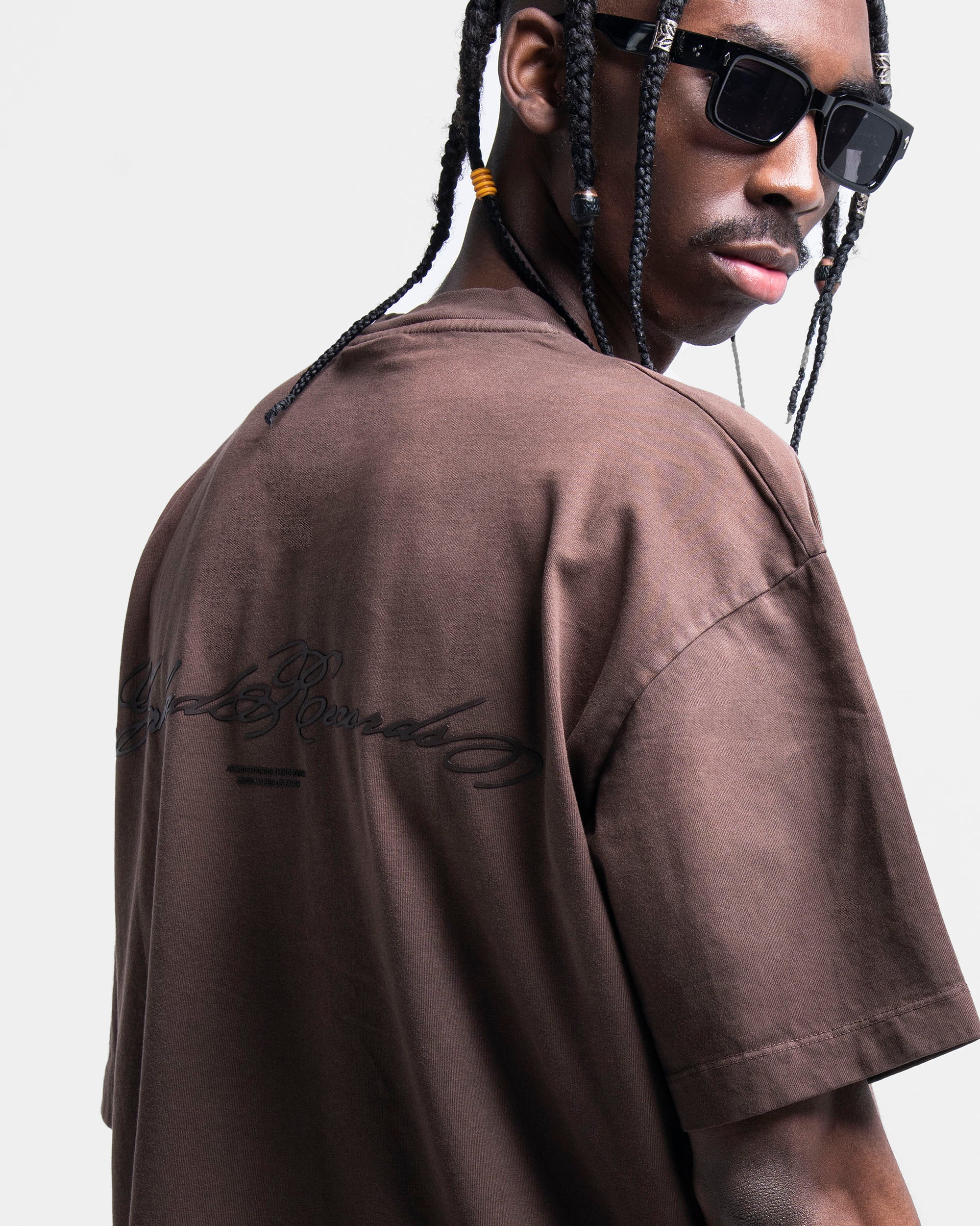 Washed Tshirt Oversize Cafe Arkad Records