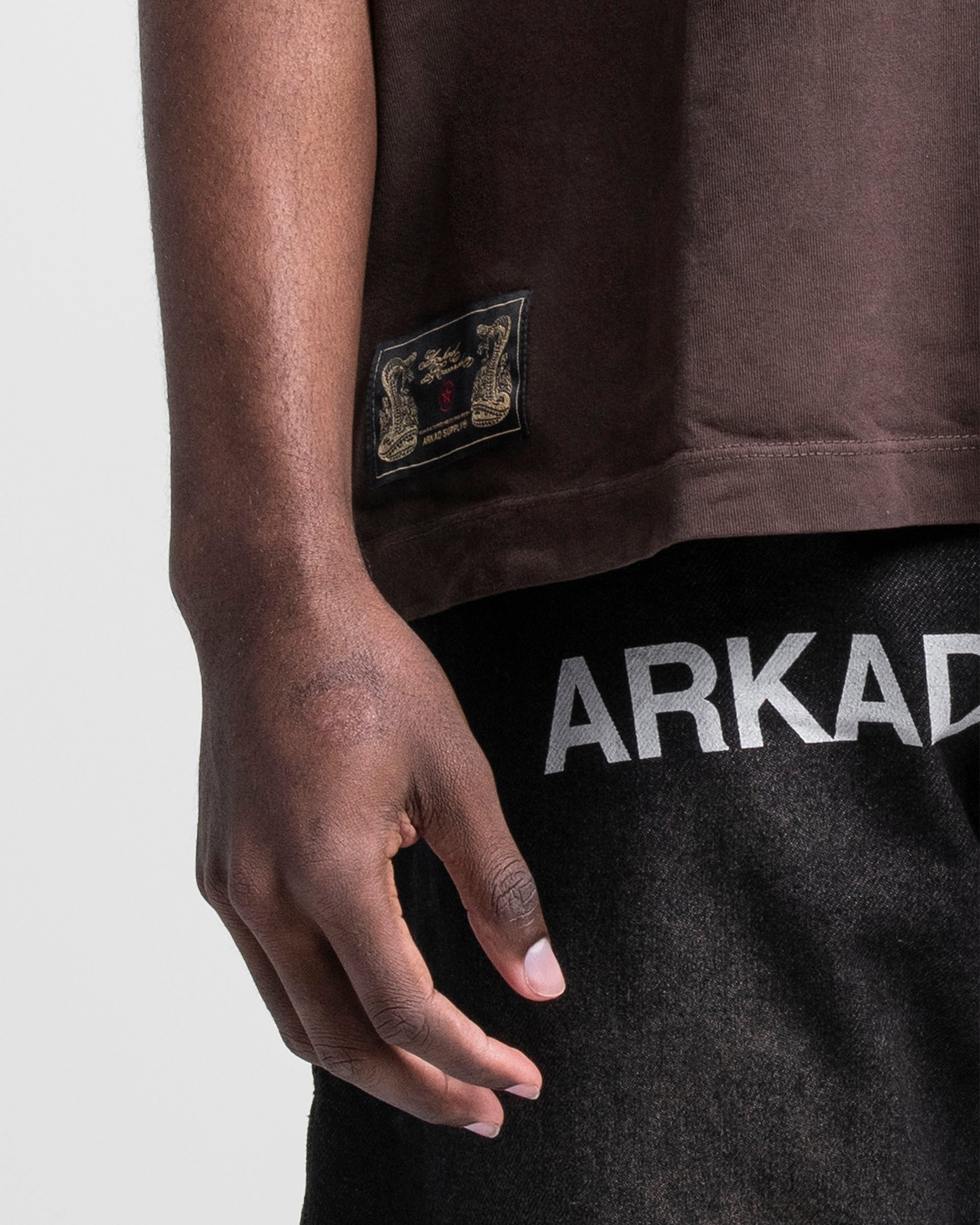 Washed Tshirt Oversize Cafe Arkad Records