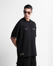 Tshirt Oversize Negra Ticket Arkadclo
