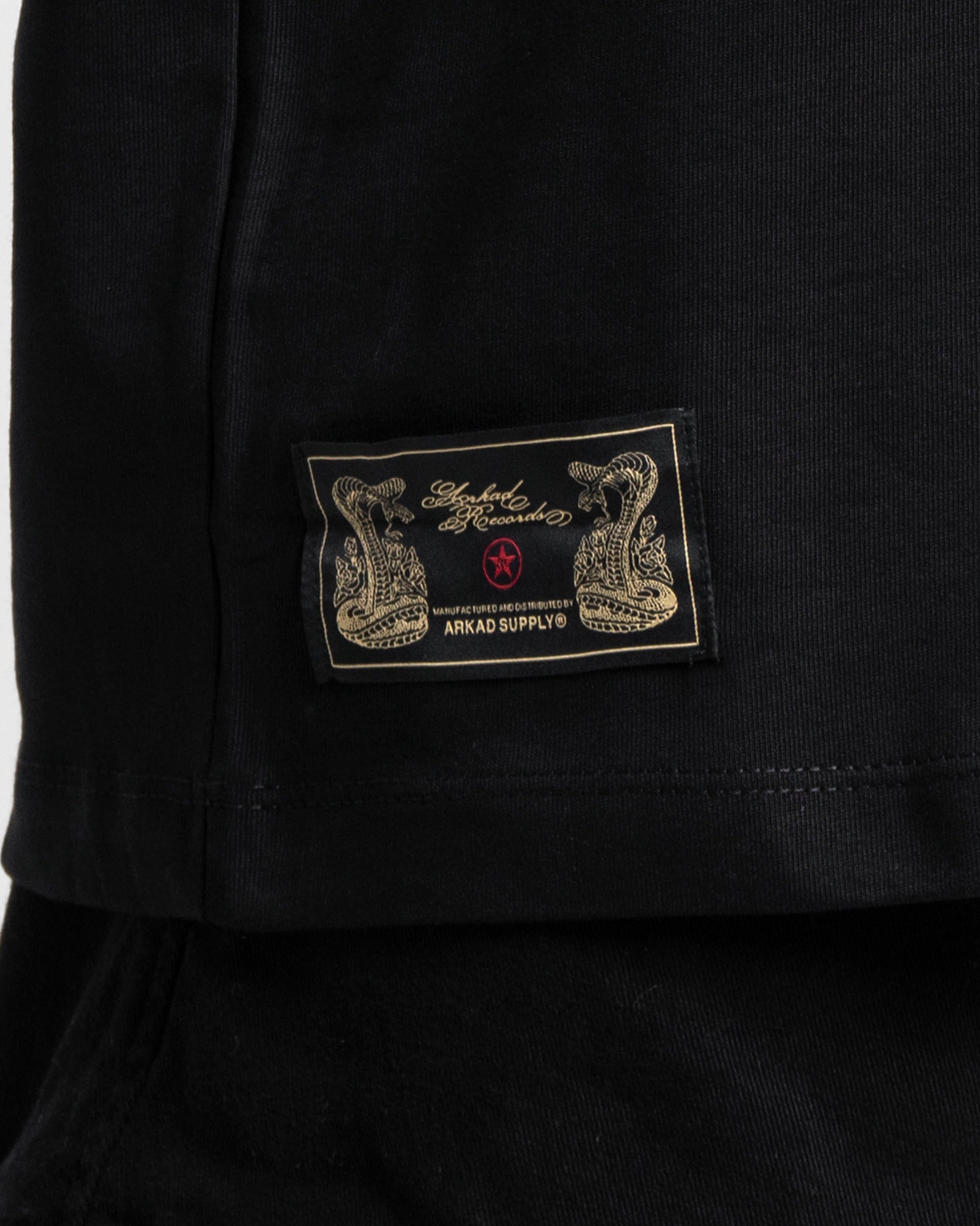 Tshirt Oversize Negra Ticket Arkadclo