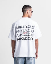 Tshirt Oversize Blanca Ticket Arkadclo