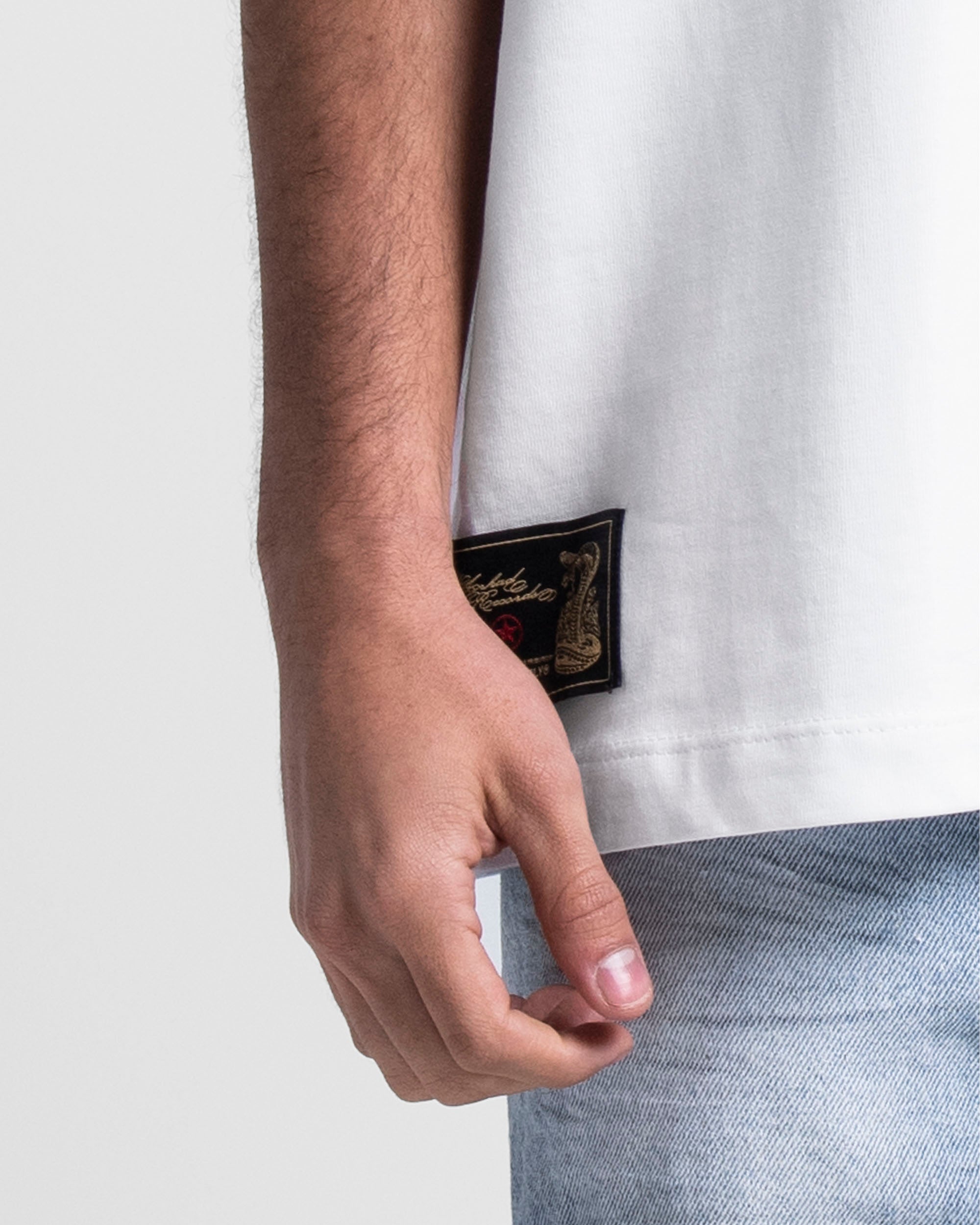 Tshirt Oversize Blanca Ticket Arkadclo