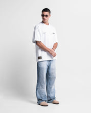 Tshirt Oversize Blanca Ticket Arkadclo