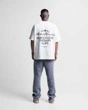 Tshirt Oversize Beige Dancefloor Therapy