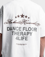 Tshirt Oversize Beige Dancefloor Therapy