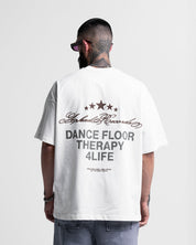 Tshirt Oversize Beige Dancefloor Therapy