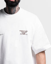 Tshirt Oversize Beige Dancefloor Therapy