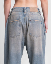 Denim Pant Laser Dirty Destroyed - Unisex