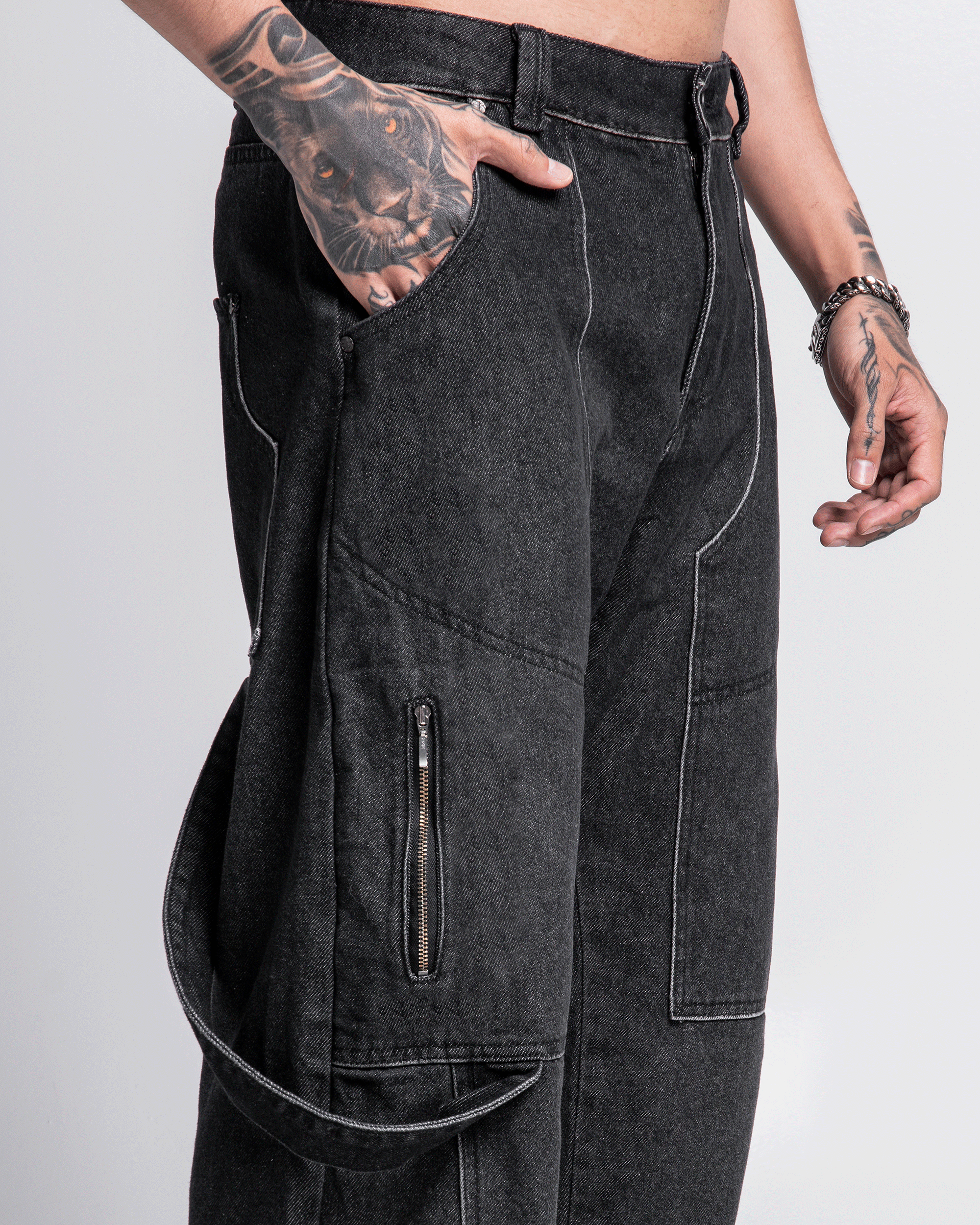 Denim Pant Carpintero Negro